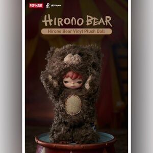 Hirono Bear Vinyl Plush Doll - New in Box